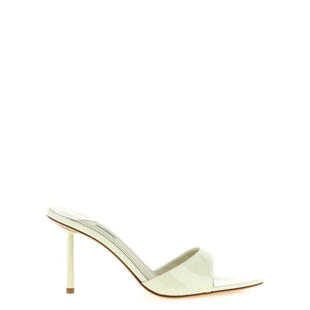 LE SILLA Bicolor Calfskin Stiletto Heel Women's Sandals